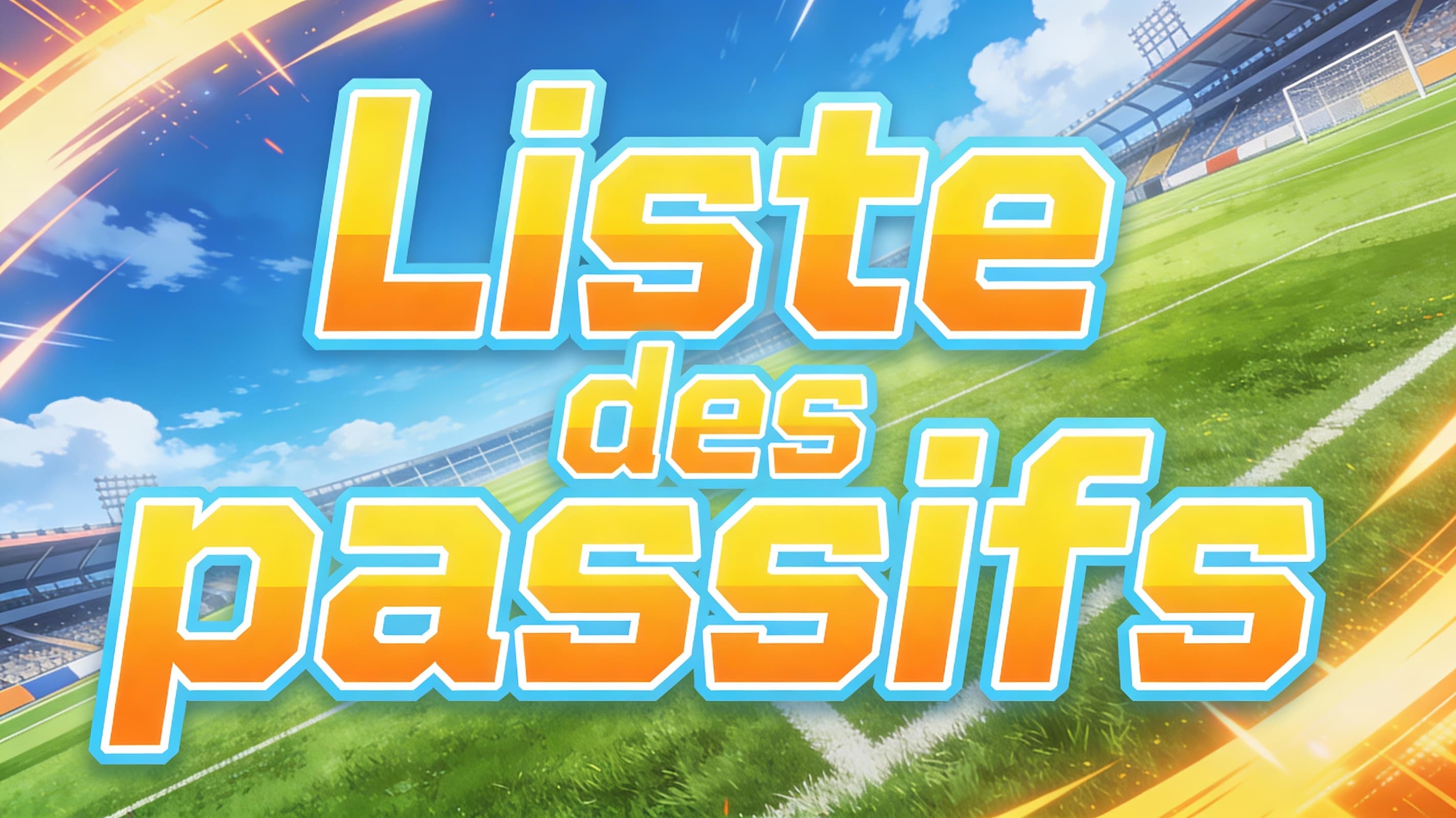 Liste des passifs