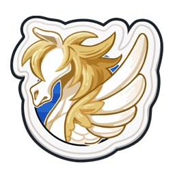 Autocollant de Pégase